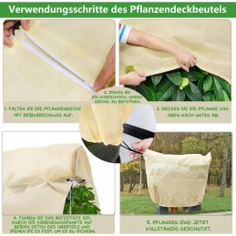 Žieminis augalų apsaugos gaubtas agrotekstilės maišelis 120 x 180 cm su užtrauktuku