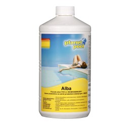 0117 plaukimo baseino chemikalai stiprūs dumbliai alba 1l dumblių skystis