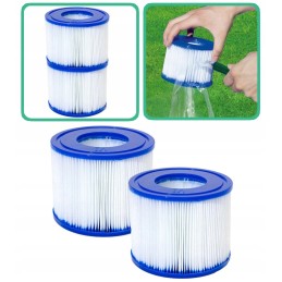2 x siurblio filtro tipas ir siurblio įdėklas 58093