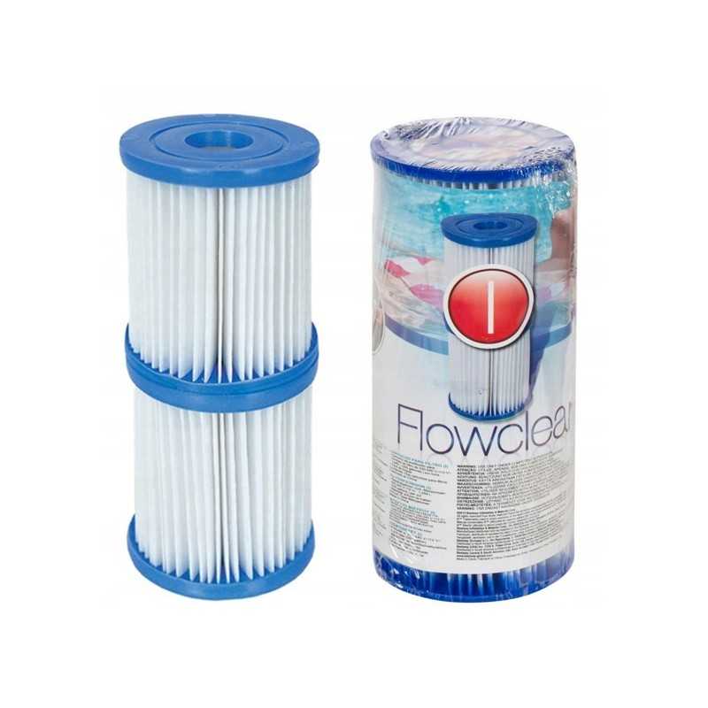 2 filtrų filtras Bestway ir 58093 baseino siurbliui