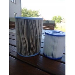 2 filtrų filtras Bestway ir 58093 baseino siurbliui