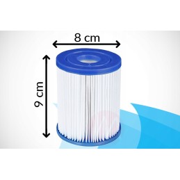 2 filtrų filtras Bestway ir 58093 baseino siurbliui