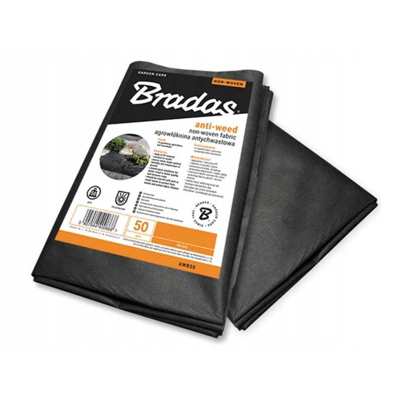 Agrotextile 50 nuo piktžolių juodos 1,1x10m bradas