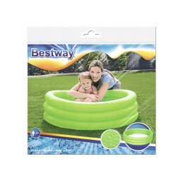 Bestway apvalus pripučiamas baseinas 122 x 122 cm 51025 žalias