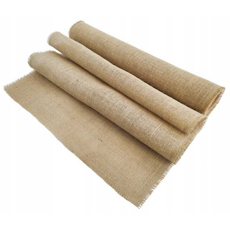 Džiuto audinio 40 cm džiuto stalo bėgikas metrais