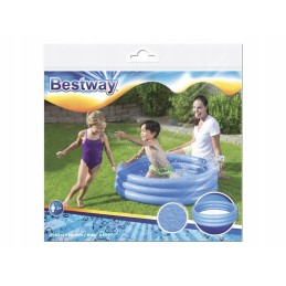 Bestway apvalus pripučiamas baseinas 102 x 102 cm 51024 mėlynas