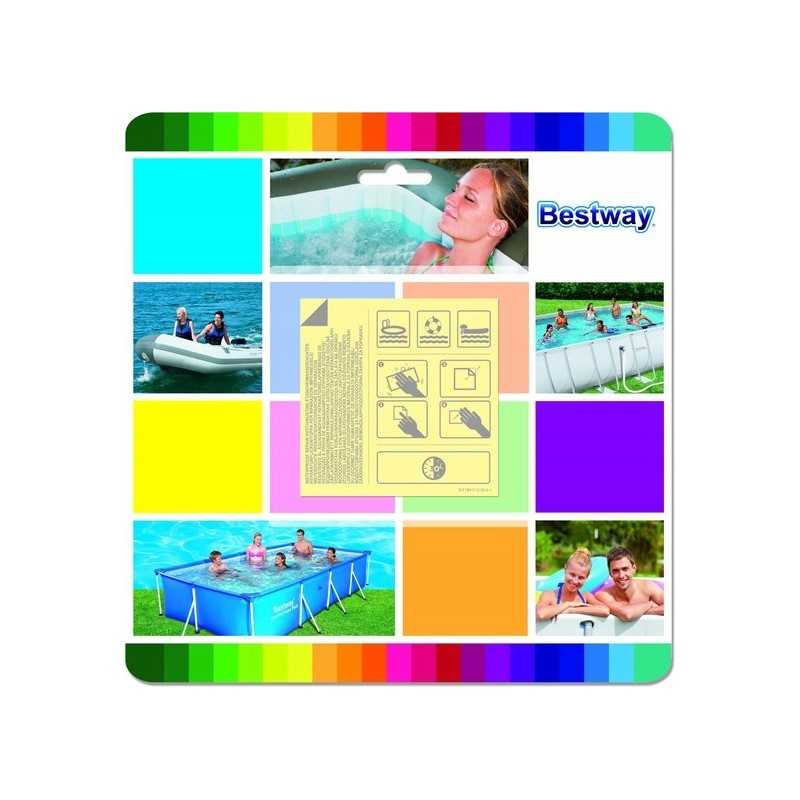 Bestway pleistrų vandeniui atsparus remonto rinkinys 10 vnt