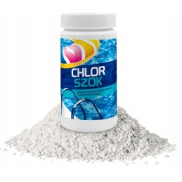 Chloro šokas baseinui, granulės, baseino chemikalai, 1kg gamix