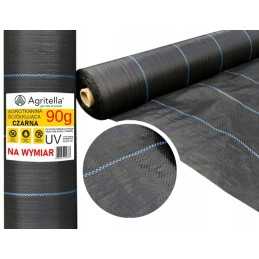 ✨ Agritella mulčiavimo agromedžiaga vienam metrui 2,2 m x 1 metras 90 g juoda