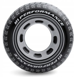 Pripučiamas plaukimo žiedas 91 cm intex