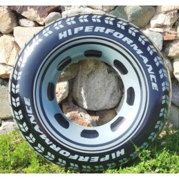 Pripučiamas plaukimo žiedas 91 cm intex