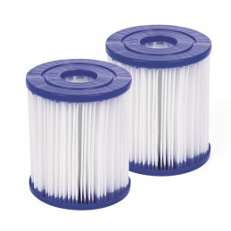 Filtras ir 2 vnt 8x9cm įdėklas 58093 bestway siurbliui