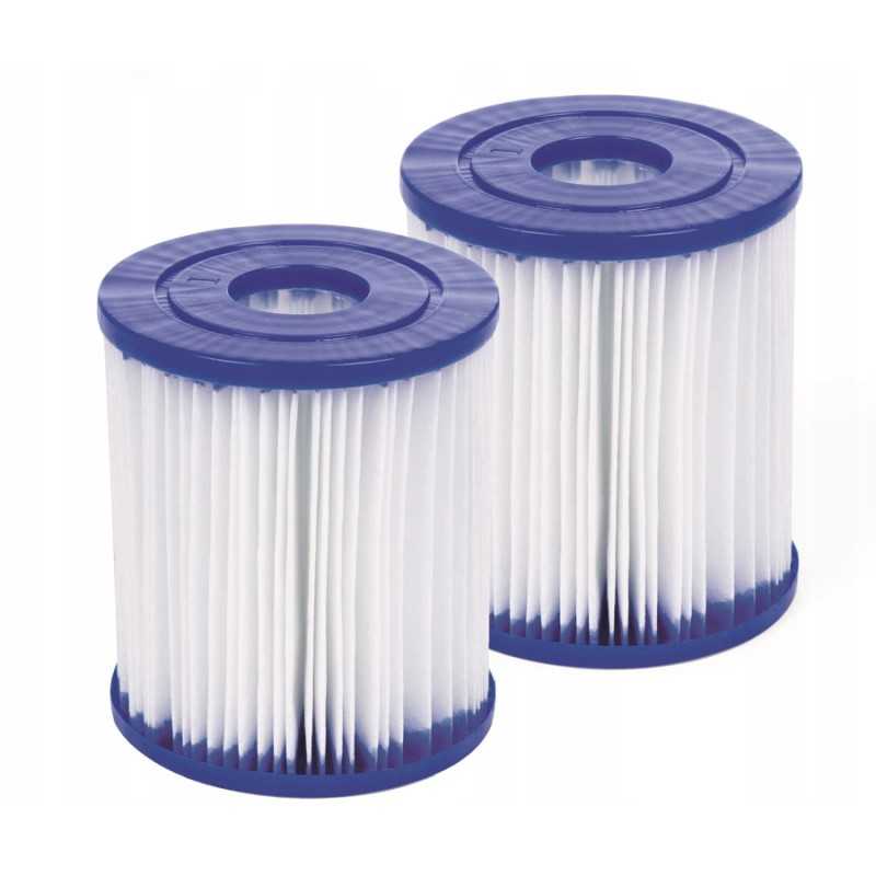 Filtras ir 2 vnt 8x9cm įdėklas 58093 bestway siurbliui