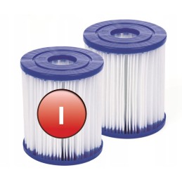 2x filtras bestway 58093 tipo i baseino siurbliui