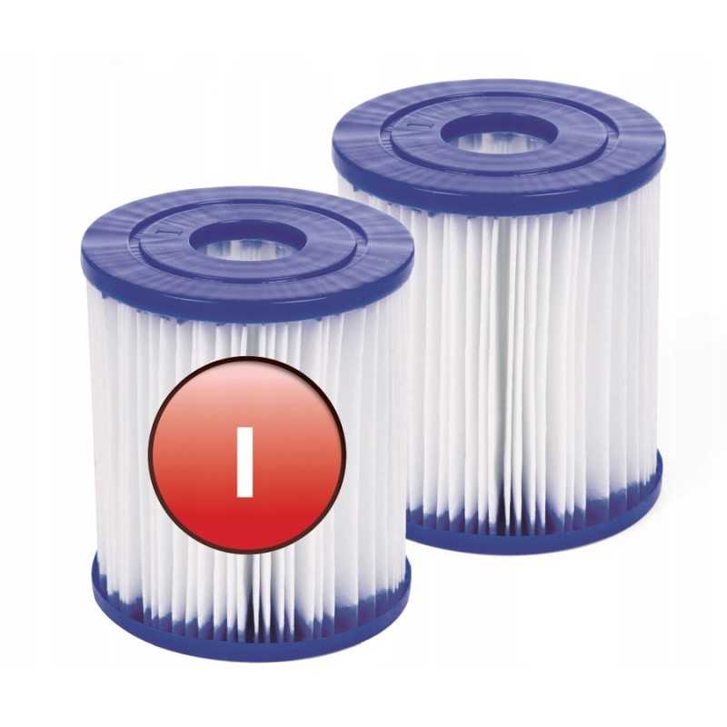 2x filtras bestway 58093 tipo i baseino siurbliui