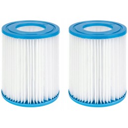 Baseino filtrų filtrų rinkinys crivit 1200 lh filtro siurbliui 8x9cm