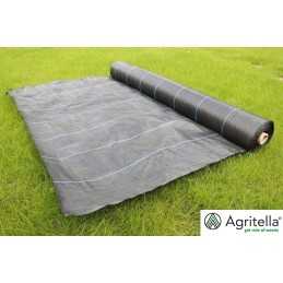 ✨ Agritella mulčiavimo agromedžiaga vienam metrui 2,2 m x 1 metras 90 g juoda