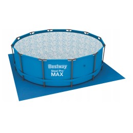 Brezentinis grindų kilimėlis universaliam baseinui 3x4 m