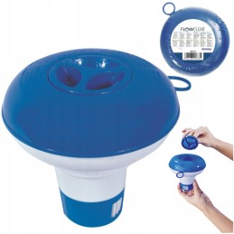 Plaukimo baseino cheminis chloro dozatorius plūduras bestway