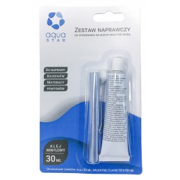 Baseino remonto rinkinys, pontonas, čiužiniai, pripučiami žaislai, klijai, 1926 m.