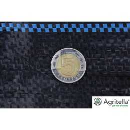 ✨ Agritella mulčiavimo agromedžiaga vienam metrui 2,2 m x 1 metras 90 g juoda