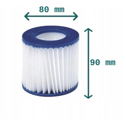 Avenli filtro įdėklas I tipo baseino siurbliui 80-90mm