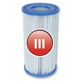 III tipo filtro įdėklas, skirtas Bestway 58012 baseino siurbliui