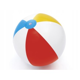 Bestway täispuhutav värviline triibuline pall lastele ja täiskasvanutele, 51 cm