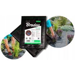 Kilimėlis nuo piktžolių agrotekstilė agrotekstilė 70g 3,2 x 5m stipri juoda