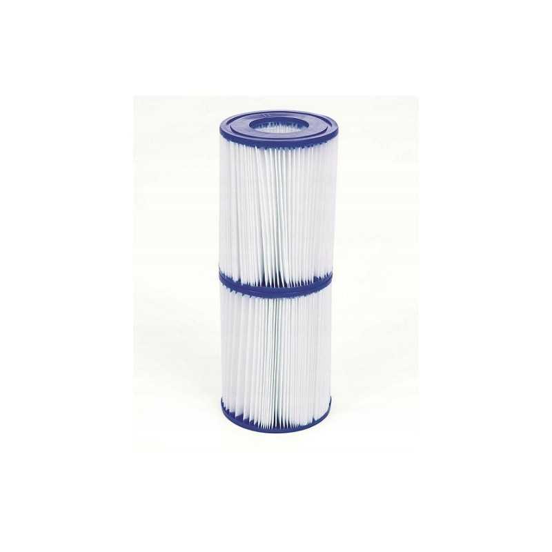 2x baseino siurblio filtrų kasetės bestway filtrai 58094 2 vnt