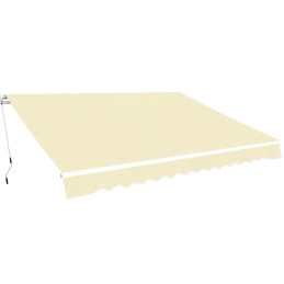 Sulankstomas kreminis tentas 400x300cm