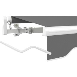 Rõduterrassi markiis Basic 2000 kokkupandav 250x150 ANTRATSIITI
