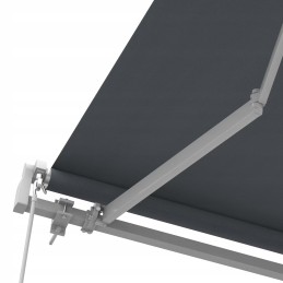 Balkono terasos markizės Basic 2000 sulankstomas 250x150 ANTHRACITE