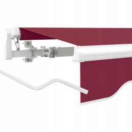 Balcony Terrace Awning Basic 2000 foldable 250x150 burgundy