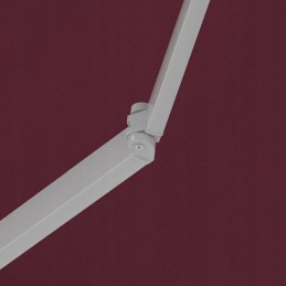 Balcony Terrace Awning Basic 2000 foldable 250x150 burgundy