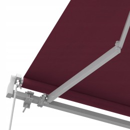 Balcony Terrace Awning Basic 2000 foldable 250x150 burgundy