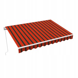 Balkono terasos markizė Basic 2000 sulankstoma 250x150 RAUDONA-JUODA