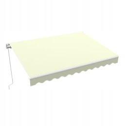 Rõduterrassi markiis Basic 2000 kokkupandav 250x150 KREEMAVALGE