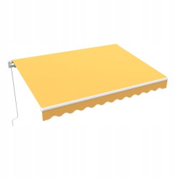 Balcony Terrace Awning Basic 2000 foldable 250x150 YELLOW