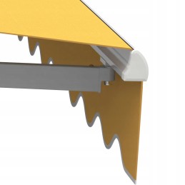 Balcony Terrace Awning Basic 2000 foldable 250x150 YELLOW
