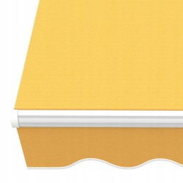 Rõduterrassi markiis Basic 2000 kokkupandav 250x150 KOLLANE