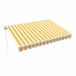 Balkono terasos markizės Basic2000 sulankstomas 250x150 smėlio ir oranžinės spalvos