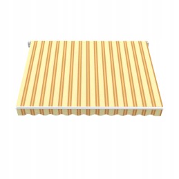 Balkono terasos markizės Basic2000 sulankstomas 250x150 smėlio ir oranžinės spalvos