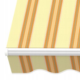 Balcony Terrace Awning Basic2000 foldable 250x150 SAND-ORANGE