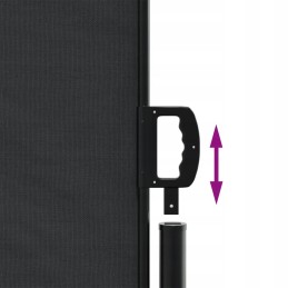 SIDE AWNING ROLLING COVER SCREEN FOR TERRACE BALCONY GARDEN 200 x 1000 cm