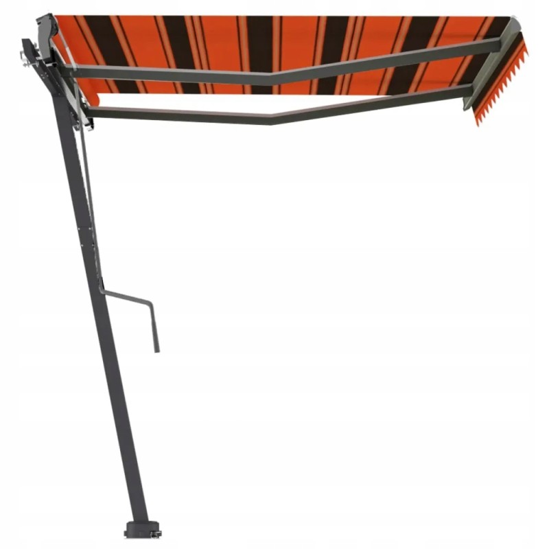 vidaXL Freestanding Manual Retractable Awning 300x250 cm