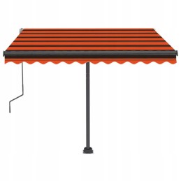 vidaXL Eraldiseisev Manuaalne Sissetõmmatav Markiis 300x250 cm