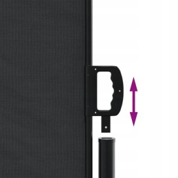 SIDE AWNING ROLLING COVER SCREEN FOR TERRACE BALCONY GARDEN 220x1000 cm