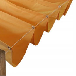 Izsoles priekšmets ir moderns ROMAN BLINDER, saules aizsargs un ūdensizturīgs, montēts uz 5 līnijām, ko ražo Steel Plast Sport.