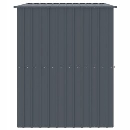 Šunų veislynas su stogu 214x153x181 antracitas